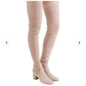 New Valentino Garavani over the knee Swede boots